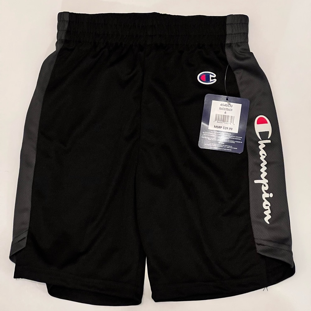 Brand new kids champion shorts